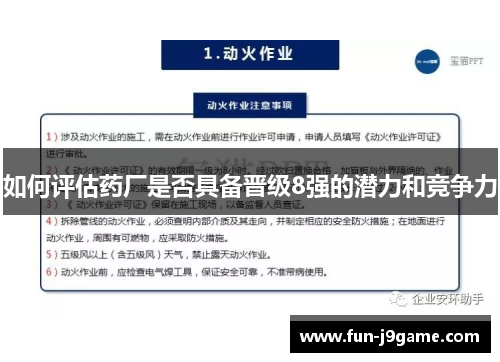 如何评估药厂是否具备晋级8强的潜力和竞争力 如何评估药厂是否具备晋级8强的潜力和竞争力