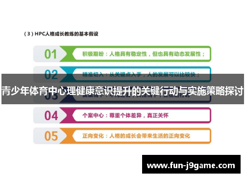 青少年体育中心理健康意识提升的关键行动与实施策略探讨
