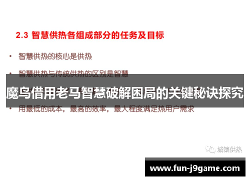 魔鸟借用老马智慧破解困局的关键秘诀探究